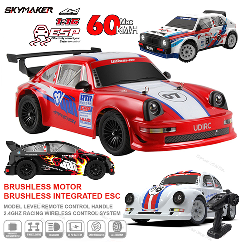 Rc Drift Car Kit - RC yarış arabası 1/16 ududud1603 Ud1607