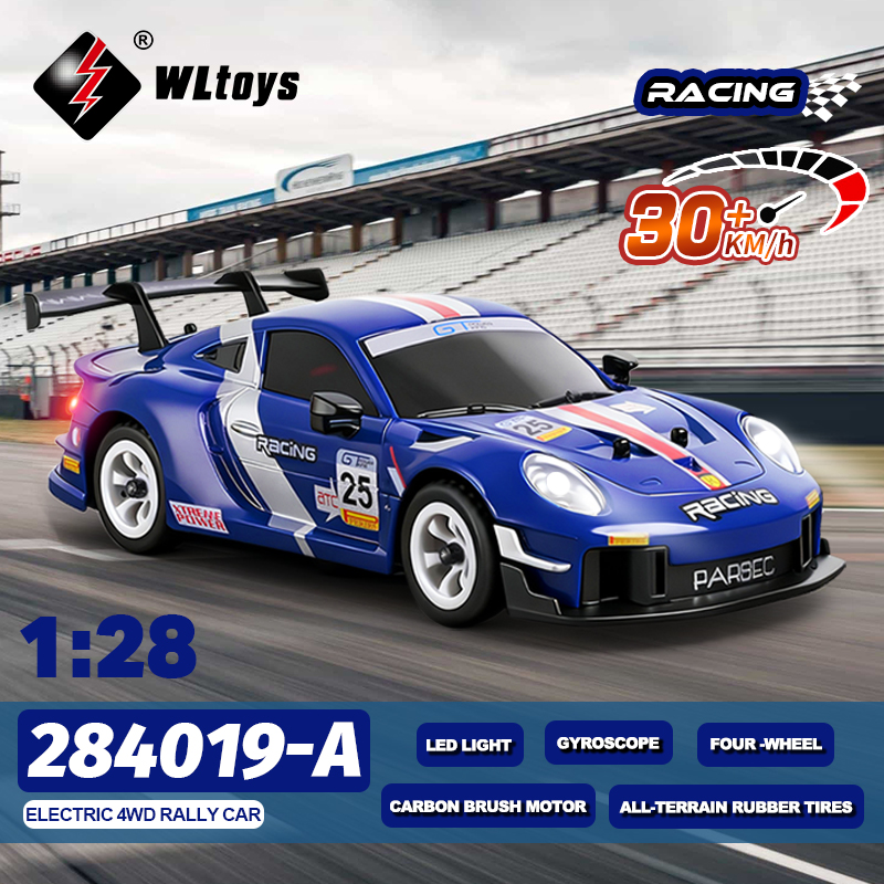Rc Drift Car Kit - WLtoys 284019-A 284191 1:28 2.4G LED