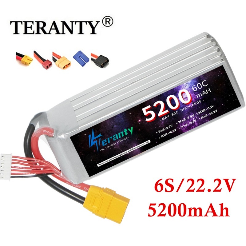 Rc Drift Car Kit - TERANTY 6S 5200mAh Lipo pil 22.2V