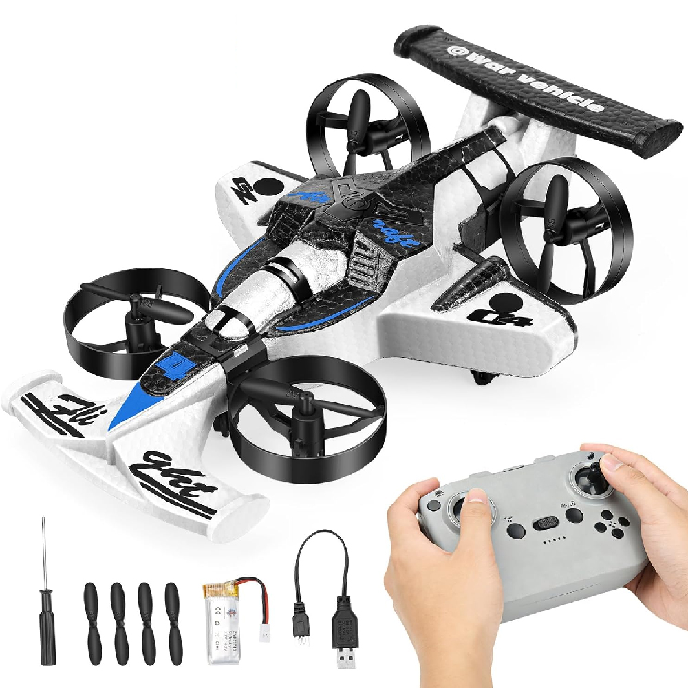 Rc Drone And Flying Car - Çift Modlu Uzaktan Kumandalı Uçan Araba,