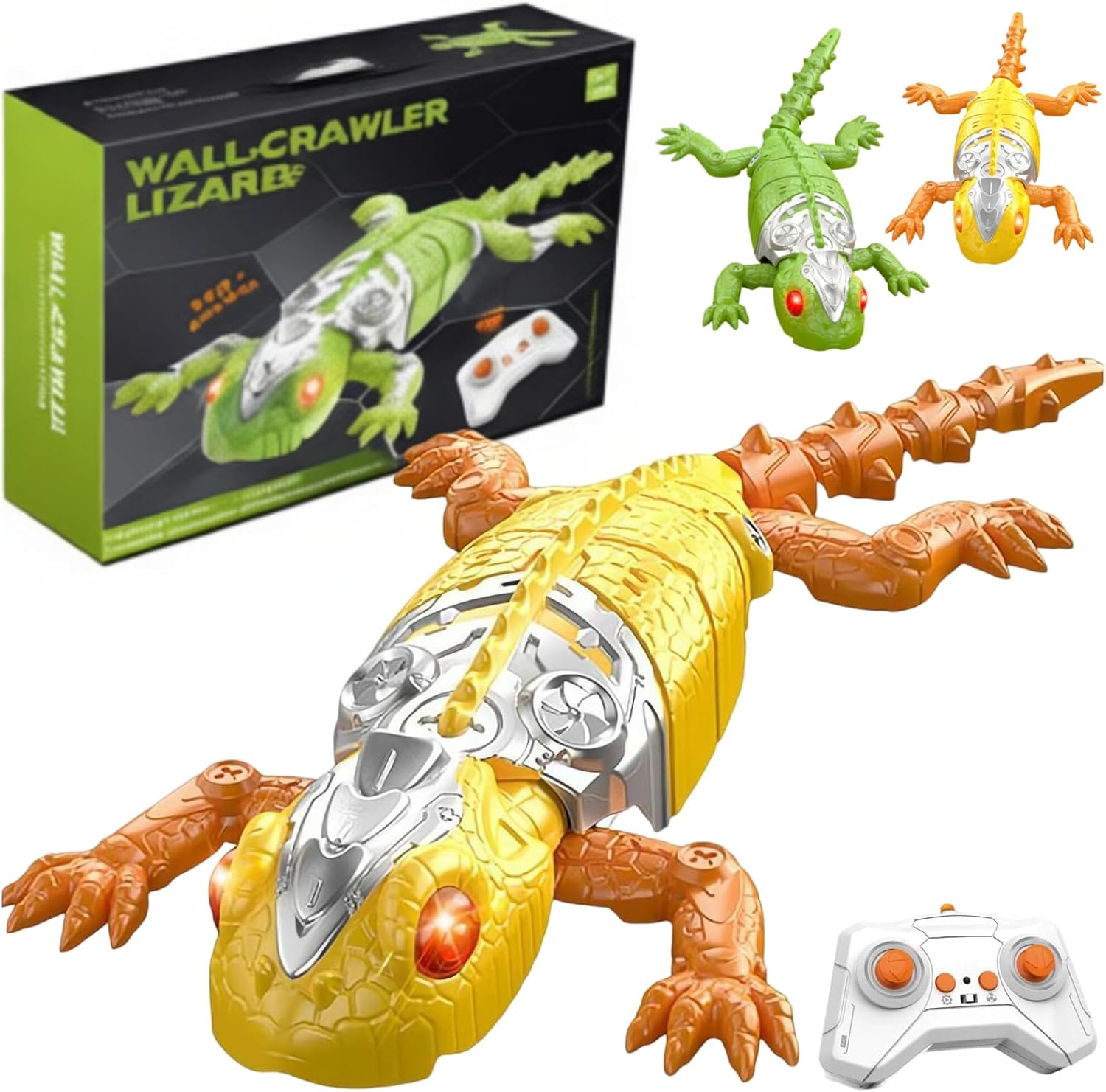 Drone Or Rc Car - Örümcek Gecko Uzaktan Kumandalı Oyuncak Duvar
