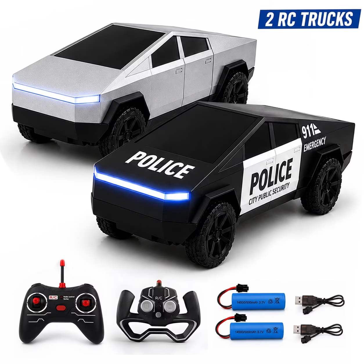 Rc Drift Car Kit - 2 Adet RC Cyber Truck Oyuncaklar