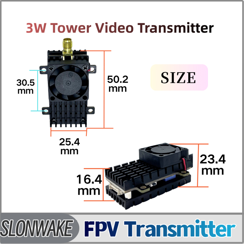 Drone Rc Control - SLONWAKE 5.8G 3000mW Simülasyon VTX FPV