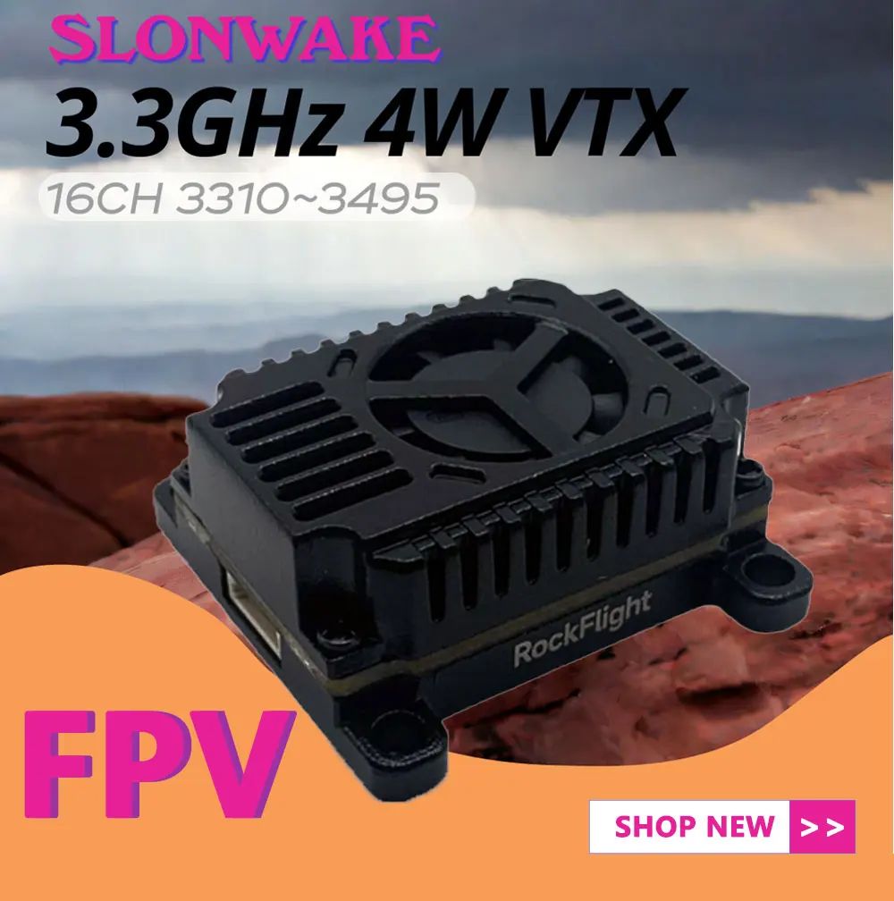 SLONWAKE FPV 3.3G 16CH 4000mW  - Drone Rc Control incelemesi ve fiyatı