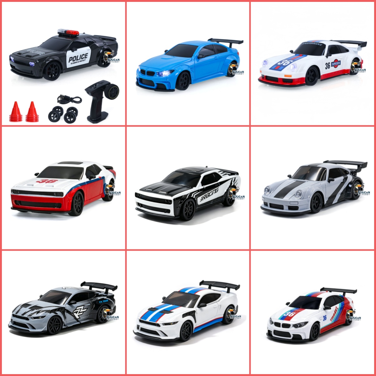 Yeni 1/36 RC Drift Arabası 361 - Rc Drift Car Kit incelemesi ve fiyatı