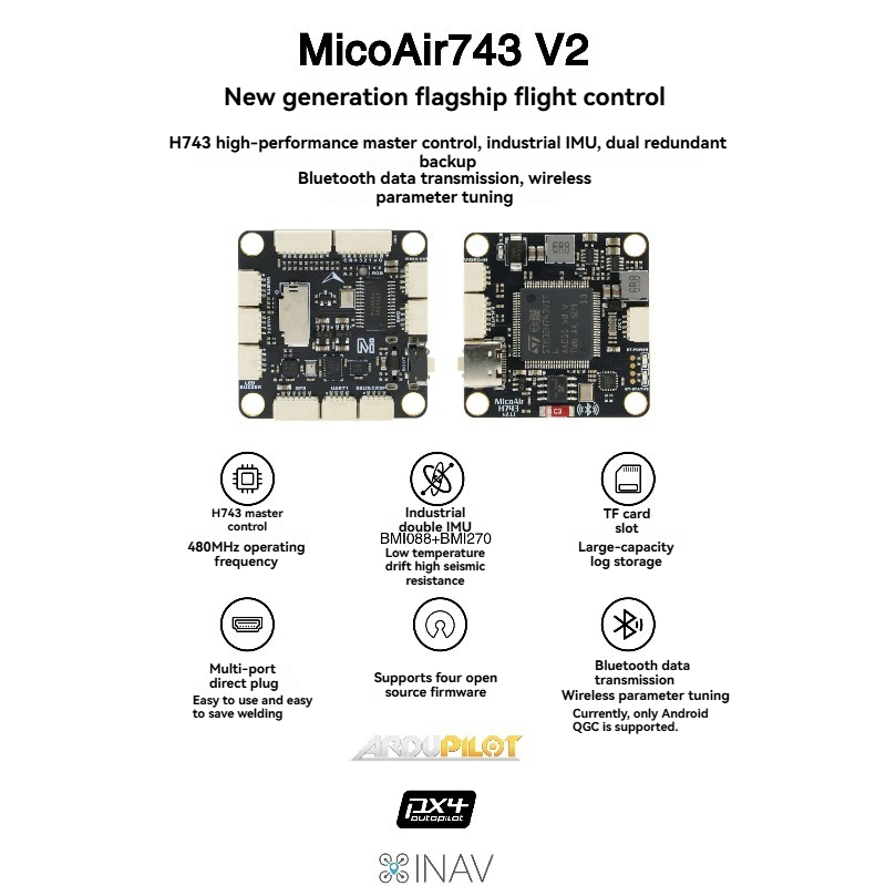 MicoAir743 V2 Uçuş Kontrol Cih - Drone Rc Flight Controller incelemesi ve fiyatı