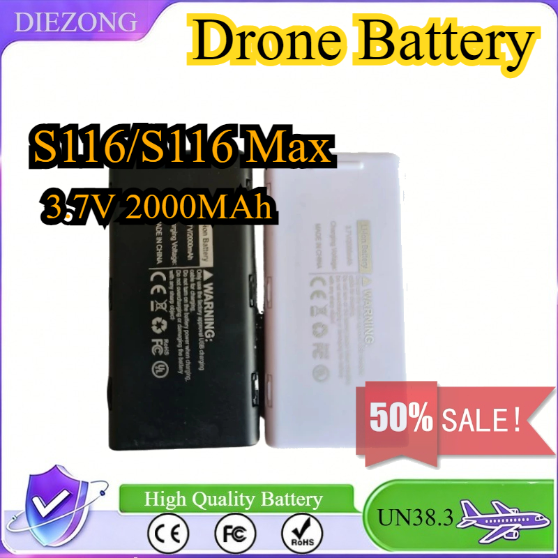 3.7V 2000MAh Pil S116 Max Dron - Drone Rc S116 incelemesi ve fiyatı