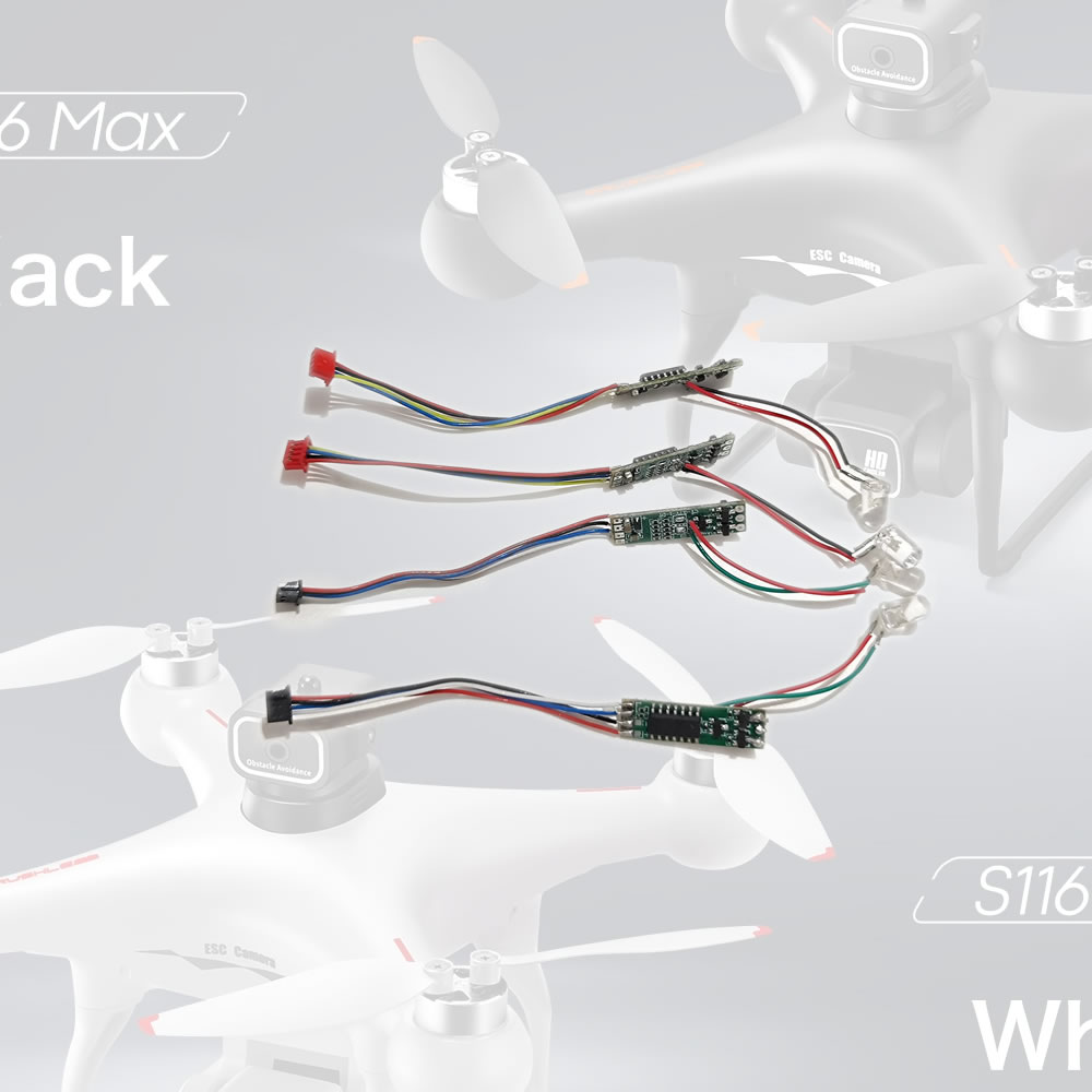 ESC Kurulu Işık Çubuğu Ile Tam - Drone Rc S116 incelemesi ve fiyatı