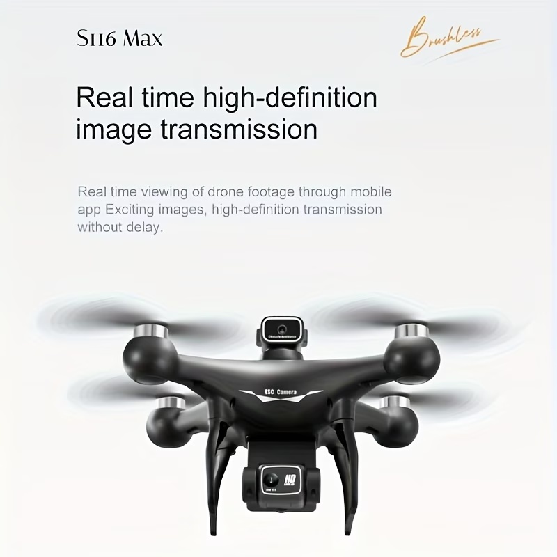 Yeni Fırçasız Motorlu Optik Ak - Drone Rc S116 incelemesi ve fiyatı