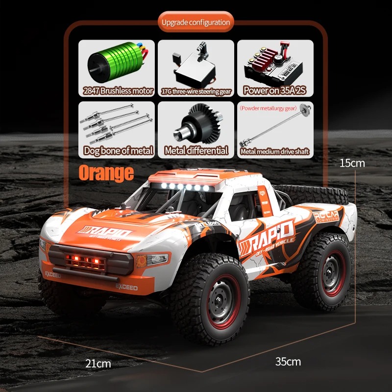 JJRC Q130 1:16 70 KM/SAAT 4WD  - Rc Drift Car Kit incelemesi ve fiyatı