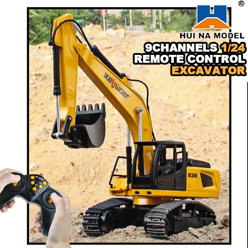 Huina Rc Ekskavatör 1/24 9Ch U - Drone Or Rc Car incelemesi ve fiyatı