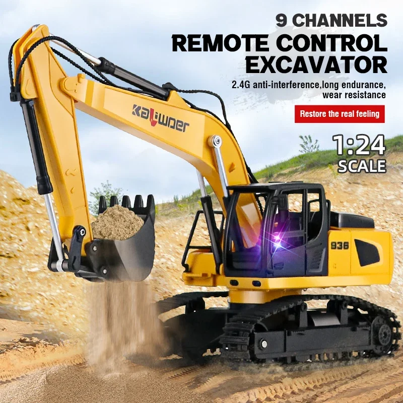 Huina Rc Ekskavatör 1/24 9Ch U - Drone Or Rc Car incelemesi ve fiyatı