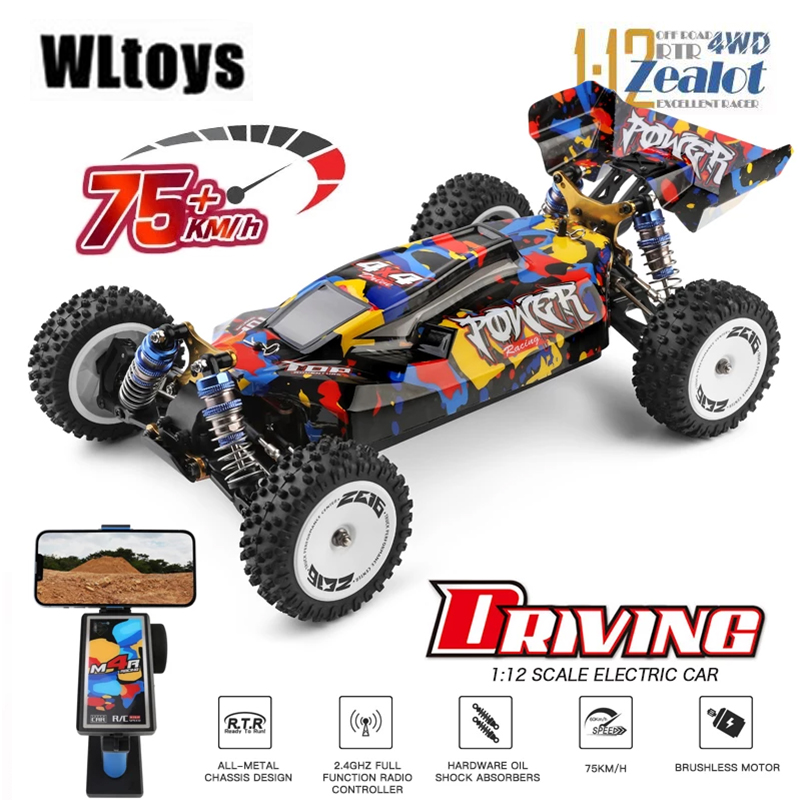 WLtoys 124017 124007 75 KM/H R - Drone Or Rc Car incelemesi ve fiyatı