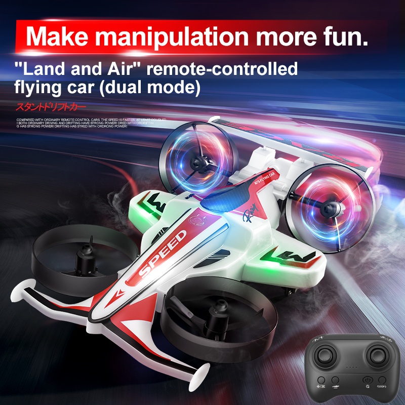 Kara Hava Çift Modlu 2'si 1 Ar - Rc Drone And Flying Car incelemesi ve fiyatı