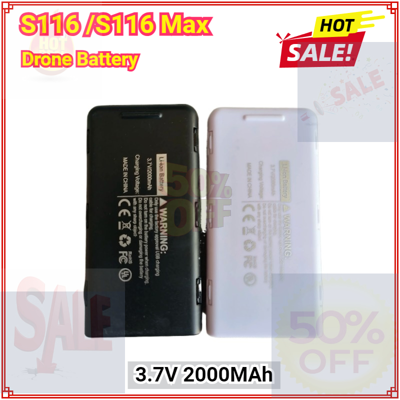3.7V 2000MAh Pil S116 Max Dron - Drone Rc S116 incelemesi ve fiyatı