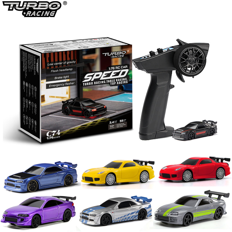 Turbo Racing 1:76 C64 C73 C72  - Rc Drift Car Kit incelemesi ve fiyatı