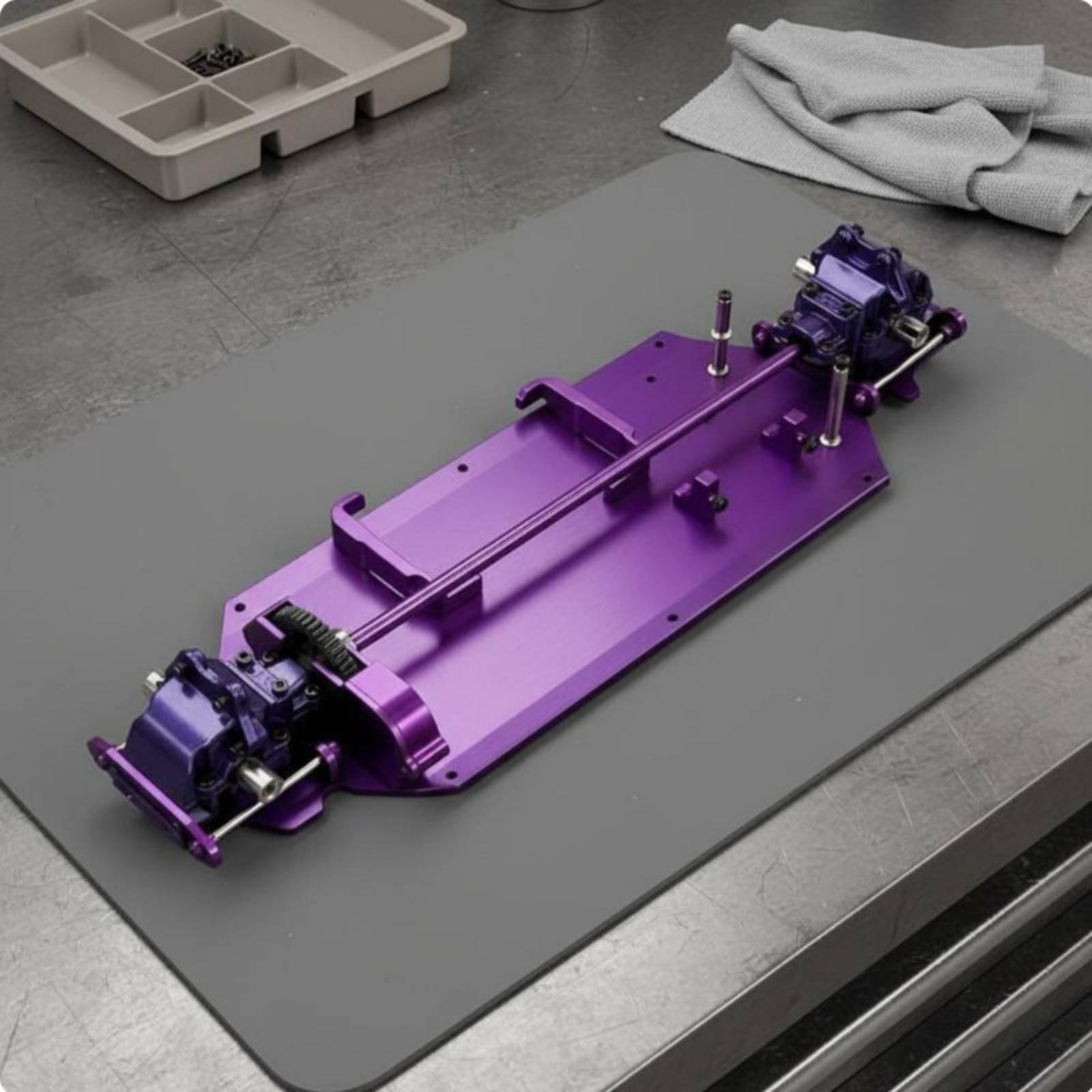 Alaşımlı Elektrikli Araba Şasi - Rc Drift Car Kit incelemesi ve fiyatı