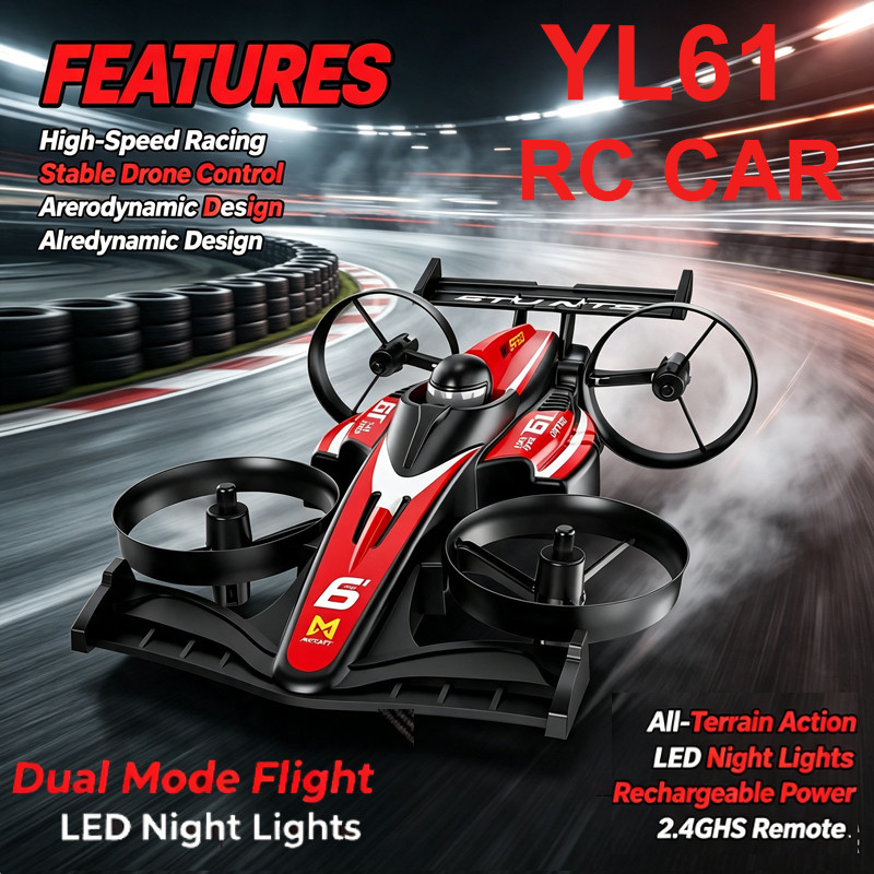 En Yeni YL61 2'si 1 Arada Uzak - Rc Drone And Flying Car incelemesi ve fiyatı