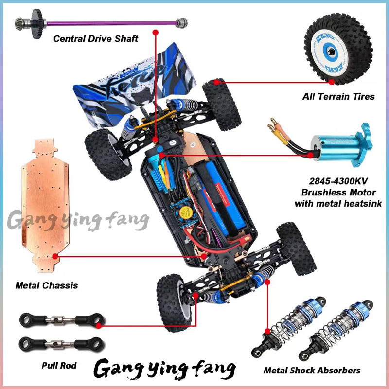 1/12 124017 Wltoys -V8 2.4G Ya - Rc Drift Car Kit incelemesi ve fiyatı