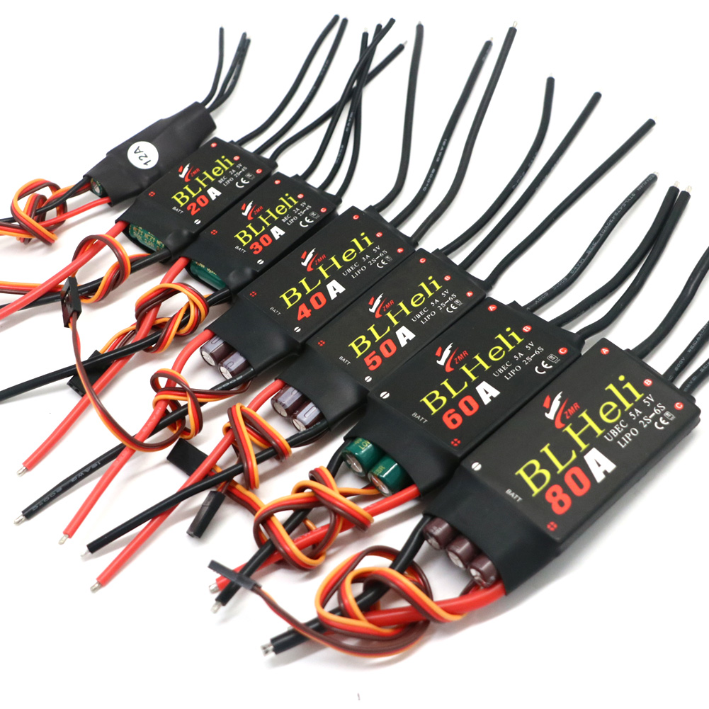 BLHeli Fırçasız ESC 80A 12A 20 - Drone Rc Control incelemesi ve fiyatı